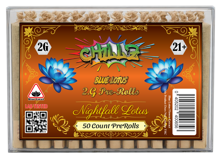 Chillz Blue Lotus Pre-Rolls product view 2